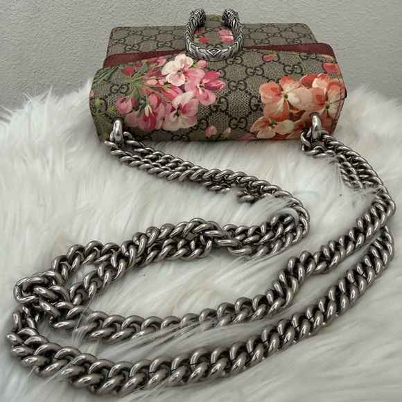 GUCCI Dionysus Blooms Print Coated Canvas Mini - Picture 5 of 17